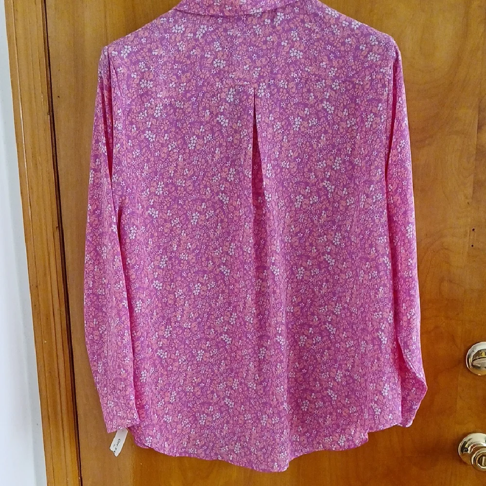 ON 34TH Pink Floral Blouse - Picture 4 of 5